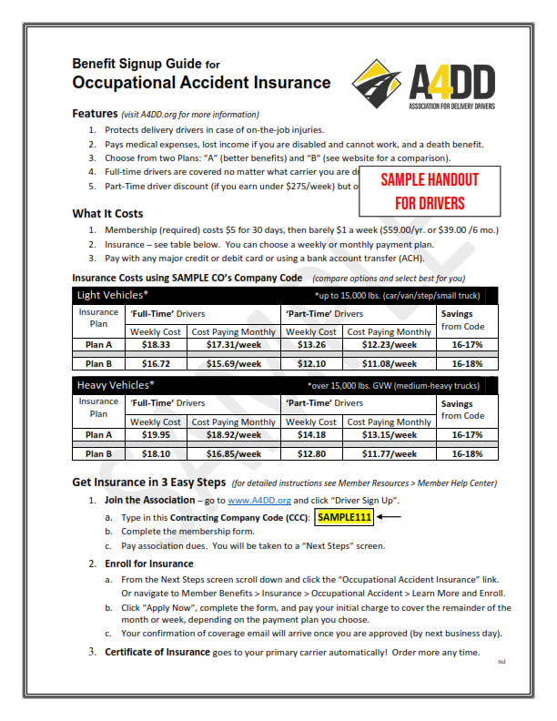 benefit signup guide