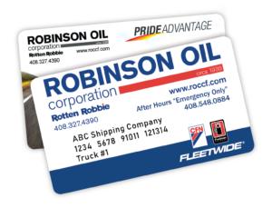Robinson Cards Robinson Oil Cards