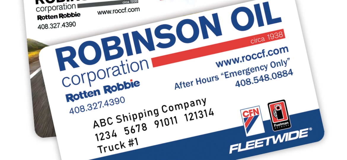 Robinson Oil Cards