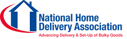 This one requires a bit more effort, but you can use NHDA's member list tol find dozens of companies that do delivery and set-up of bulky home goods. Most are regional leaders or larger. 
While there is no way to search by location, you can click on member logos to view company websites, which all show areas served and contact information.