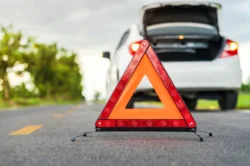 How to conduct a vehicle safety inspection and assess hazards. How to check and use safety systems and gear.  Emergency items to have and safety procedures.