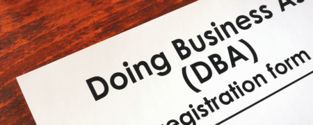Includes phone consultation, state/federal registration of business name / DBA (Doing Business As) and name availability check.