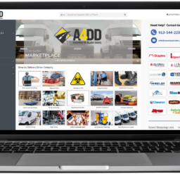 computer showing the A4DD marketplace