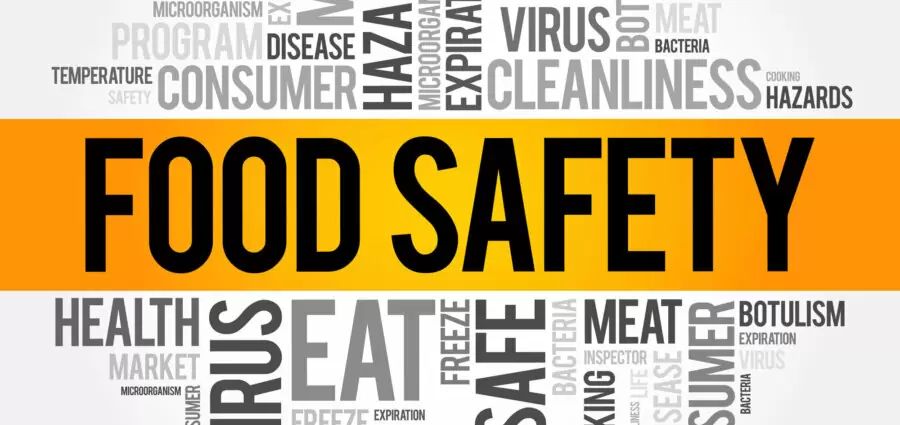 Food Safety word collage